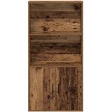  Regal za knjige boja starog drva 60x24x120 cm konstruirano drvo | shoptok.hr