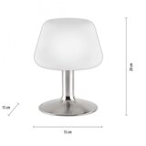 PAUL NEUHAUS 4078-55 -LED prigušiva stona lampa TILL 1xG9/3W/230V mat hrom | Eponuda.com