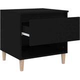 vidaXL Nočna omarica 2 kosa črna 50x46x50 cm inženirski les | Shoptok.si
