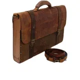 Torba za laptop Frankie 15.6", Tamnobraon