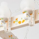  Brilagi - Luster na lancu QUEEN 8xE14/40W/230V bukva/krem | Eponuda.com