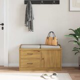  Klupa za predsoblje SANDNES 87x40x50 cm od masivne borovine | Eponuda.ba