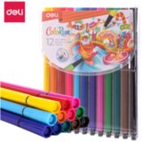 Deli FLOMASTERI COLORUN heksagonalni u pvc etuiu 1/12 EC157-12 | ePonuda.com