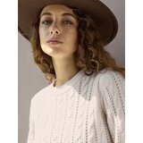 Sinsay Pulover s dodatkom vune i ažurnim pletivom | shoptok.hr