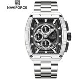Sat NAVIFORCE TN-38585 - Srebrna / Crna KP38585 | Shoptok.si