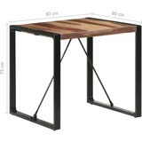  Blagovaonski stol 80 x 80 x 75 cm od masivnog drva | Eponuda.ba
