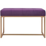  Klupa 80 cm ljubičasta baršunasta | Eponuda.ba