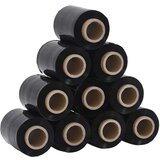 vidaXL raztegljive folije 10 kosov črne 23 µm 10 cm x 300 m | Shoptok.si