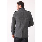 Dewberry K7542 MEN'S COAT-DOTTED BLACK | shoptok.hr