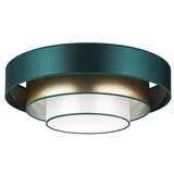  Duolla - LED plafonsko svetlo LUNETA LED/26W/230V prečnik 60 cm 4000K zelena/zlatna | Eponuda.com