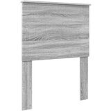  Uzglavlje s uzglavljem Siva Sonoma 75 cm Konstruirano drvo | shoptok.hr