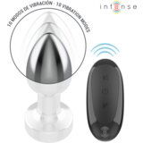 Intense Vibracijski Analni Čep Metal Small | Shoptok.si
