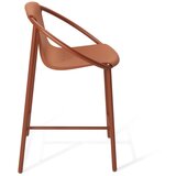 Umbra Opečnato oranžen plastičen barski stol 90 cm Ringo – | Shoptok.si