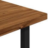  Kvadratni blagovaonski stol 160 x 70 x 75 cm Prirodna | shoptok.hr