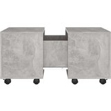  Klubska mizica betonsko siva 60x60x38 cm iverna plošča, (20712645) | Shoptok.si