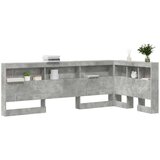  Skladišno uzglavlje Betonski sivi 90 cm Konstruirano drvo | shoptok.hr