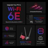 Tp-link AXE5400 Wi-Fi 6E Bluetooth 5.2 PCIe Adapter | shoptok.hr