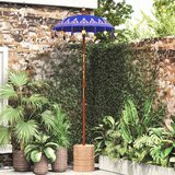 Balineški Parasol Plava 125 x 125 x 260 cm | shoptok.hr