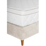 Welnova POSTELJA BOXSPRING 180 cm x 200 cm , tekstil bež | Shoptok.si