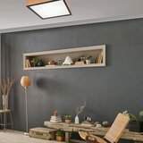  plafonsko svetlo oak square 4xE27/15W/230V 48x48 cm hrast/crna | Eponuda.com