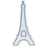 Wallity dekorativna led rasveta eiffel tower paris, 28x55.5cm, plava | ePonuda.com