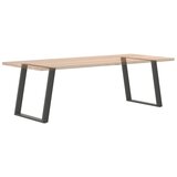  Noge za blagovaonski stol U-oblik 2 kom antracit 80 x (72-73) cm čelik | shoptok.hr