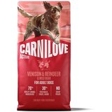 Carnilove Dog Active Adult, briketi - divjačina, jelen in divja svinja 12 kg | Shoptok.si