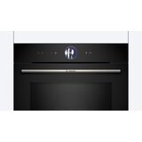 Bosch HMG776NB1 Serija 8 Vgrajena pecica z mikrovalovno funkcijo 60 x 60 cm, crna | Shoptok.si