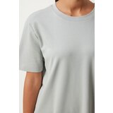 Happiness İstanbul women's gray t-shirt tracksuit | Eponuda.ba