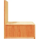  Noćni ormarić montiran na zid Voštano smeđa 42 x 32.5 x 40 cm | shoptok.hr