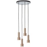 Brilliant Luster na sajli CADIZ 4xGU10/10W/230V Ø 35 cm bronzan Cene