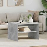  Klubska miza Betonsko siva 60 x 50 x 40 cm Konstruiran les, (5000120360) | Shoptok.si