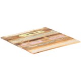 vidaXL Kvadratna mizna plošča 70x70 cm 15-16 mm trden predelan les Cene