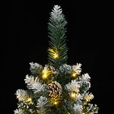  Umjetno tanko božićno drvce s 300 LED žarulja 240 cm | shoptok.hr