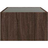  Stolić s beskonačnim LED svjetlima boja hrasta 90x50x30 cm | shoptok.hr