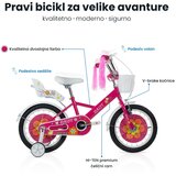  dečiji bicikl za devojčice 16" daisy pink, 3g+ | ePonuda.com