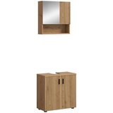 MID.YOU Kopalnica Mone, Barva Hrasta, 2-Delna | Shoptok.si