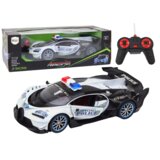  Auto na daljinsko upravljanje RC Police Car in 1:12 - bijeli | Shoptok.si