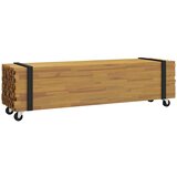 TV stalak Smeđa 110 x 30 x 30 cm Čvrsto teak drvo | shoptok.hr