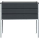  Sadilica Antracit 100 x 45 x 90 cm Cinkani čelik | Eponuda.com