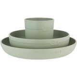 Lovi Tableware Set with Cup komplet pribora za jelo Pistachio 3 kom | shoptok.hr