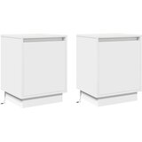  Noćni ormar 2 pcs Bijelo 39 x 34,5 x 50 cm Konstruirano drvo | Eponuda.com