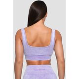 GymBeam Lift Seamless Sports Bra Violet