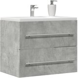 Ormarić za umivaonik siva boja betona 60 x 38,5 x 48 cm iverica | shoptok.hr