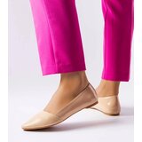 Gemre Beige elegant ballet flats Riel | shoptok.hr