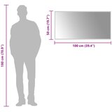  LED kupaonsko ogledalo s ogledalom *Transparent*an 100 x 50 cm | shoptok.hr