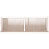  Vrtna sadilica bijela 150 x 50 x 50 cm od masivne borovine | shoptok.hr