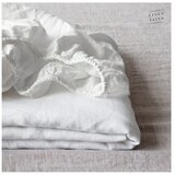 Linen Tales plahta bijela lanena 200x200 cm - linen tales Cijene