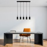 Opviq Camel 5 Black Chandelier Cene