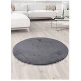 Conceptum Hypnose Tepih Oval, Ø80 cm, Tamnosivi | Eponuda.com